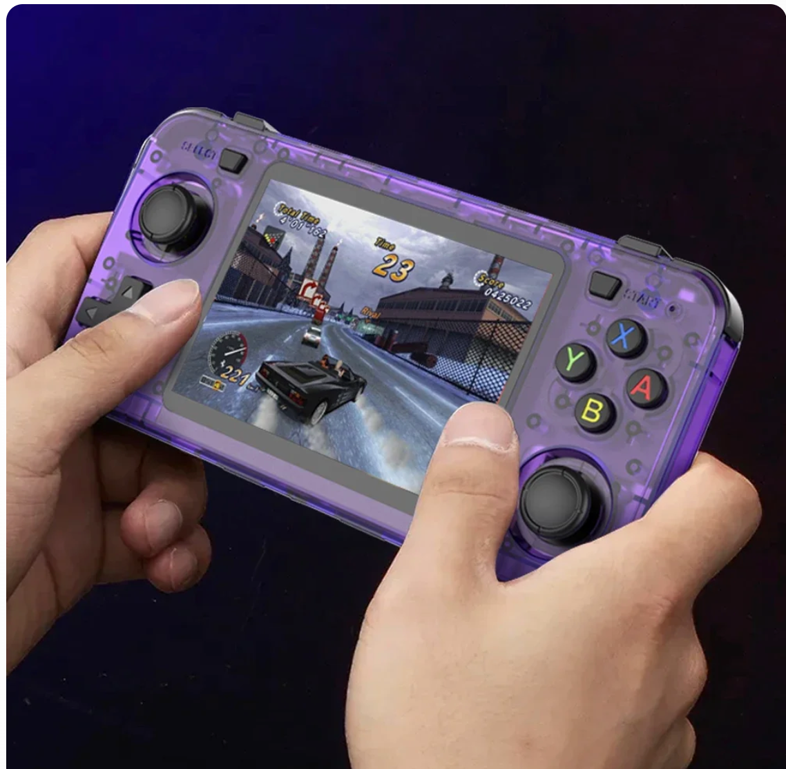 POKY BOY™ Horizon – console rétro portable grand écran (16:9)