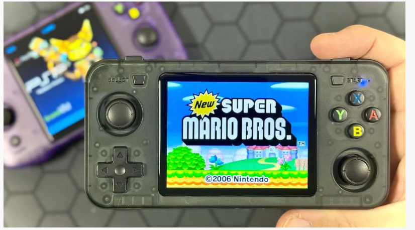 POKY BOY™ Horizon – console rétro portable grand écran (16:9)